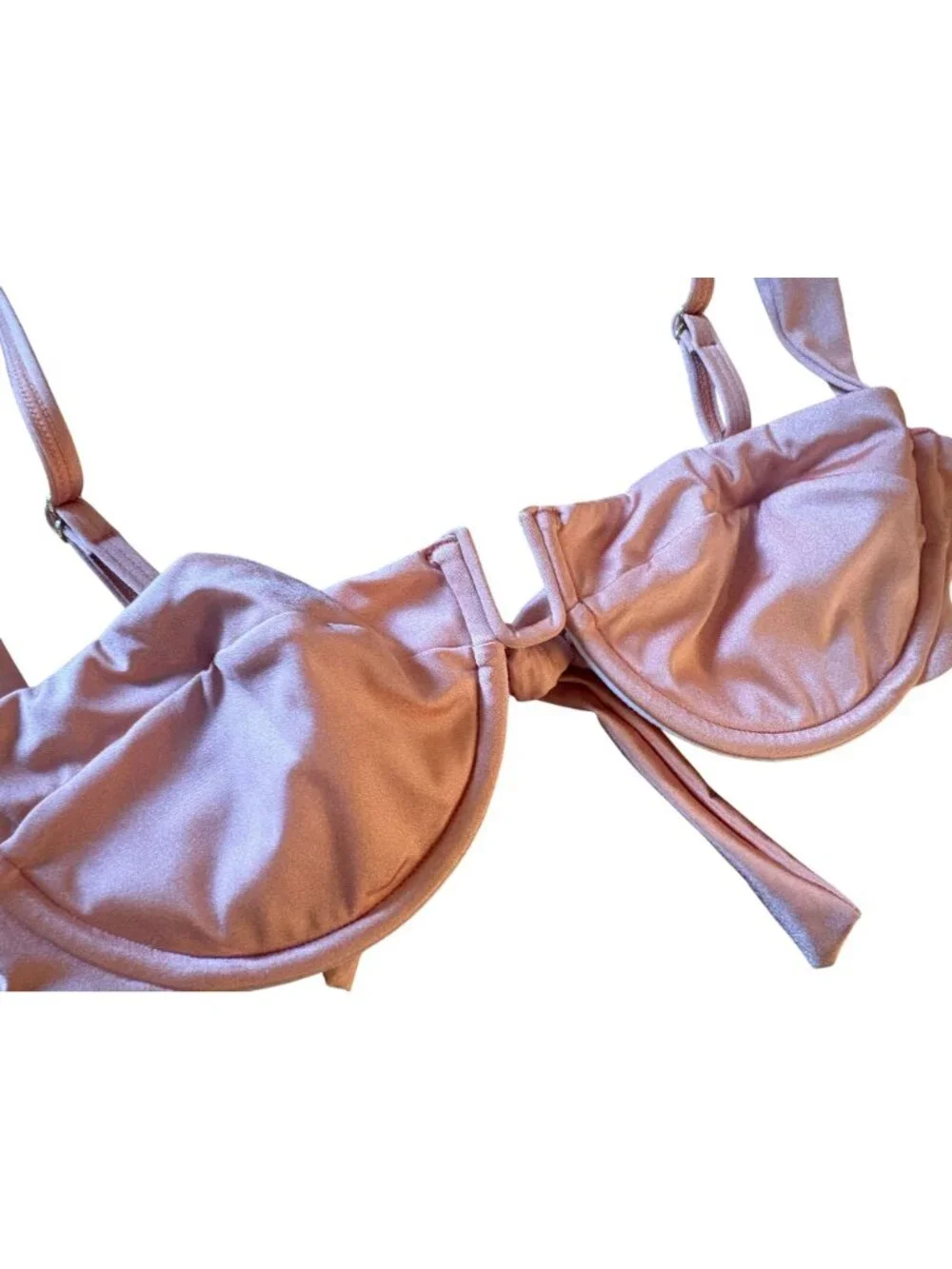 MONDAY Swimwear Cala Roja Bikini Top in Sun Kissed